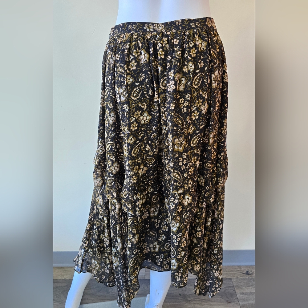 Ulla Johnson Ruffle Flora Midi Skirt - Picture 5 of 8